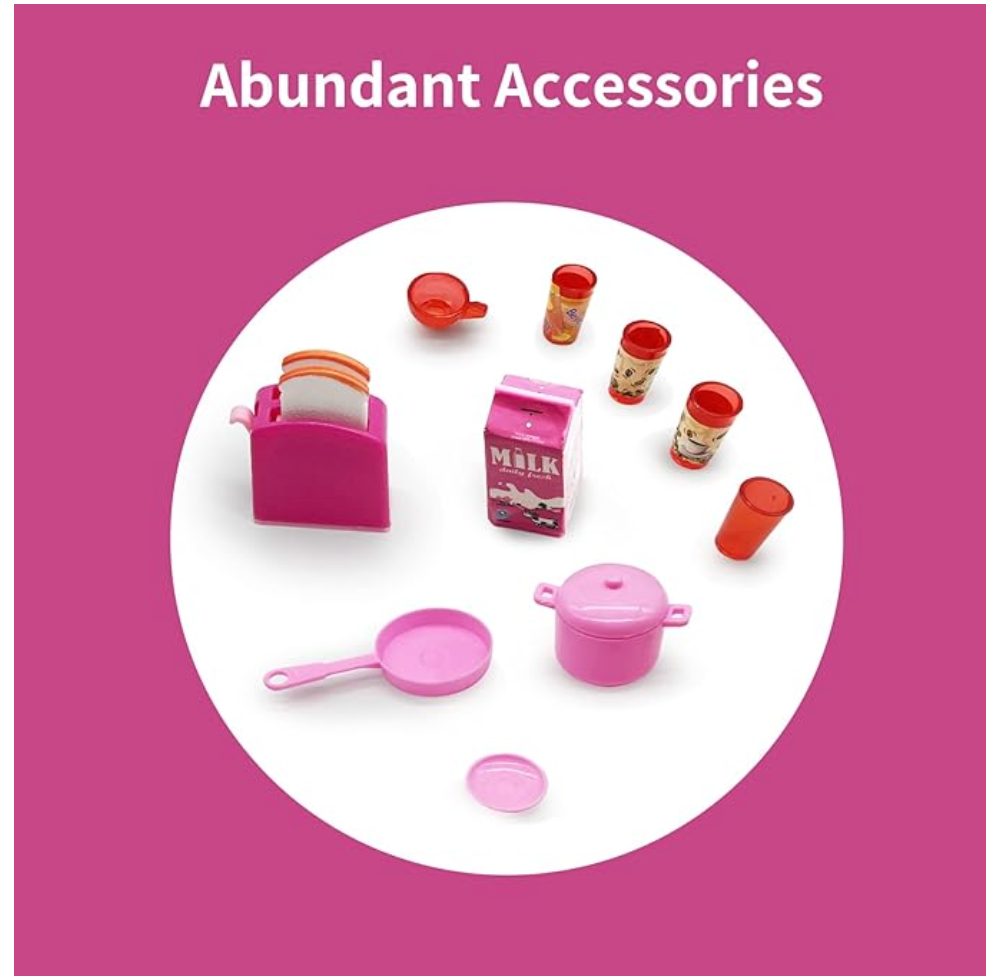 My Modern Kitchen Mini Toy Playset – Battery-Operated Kitchen for Kids