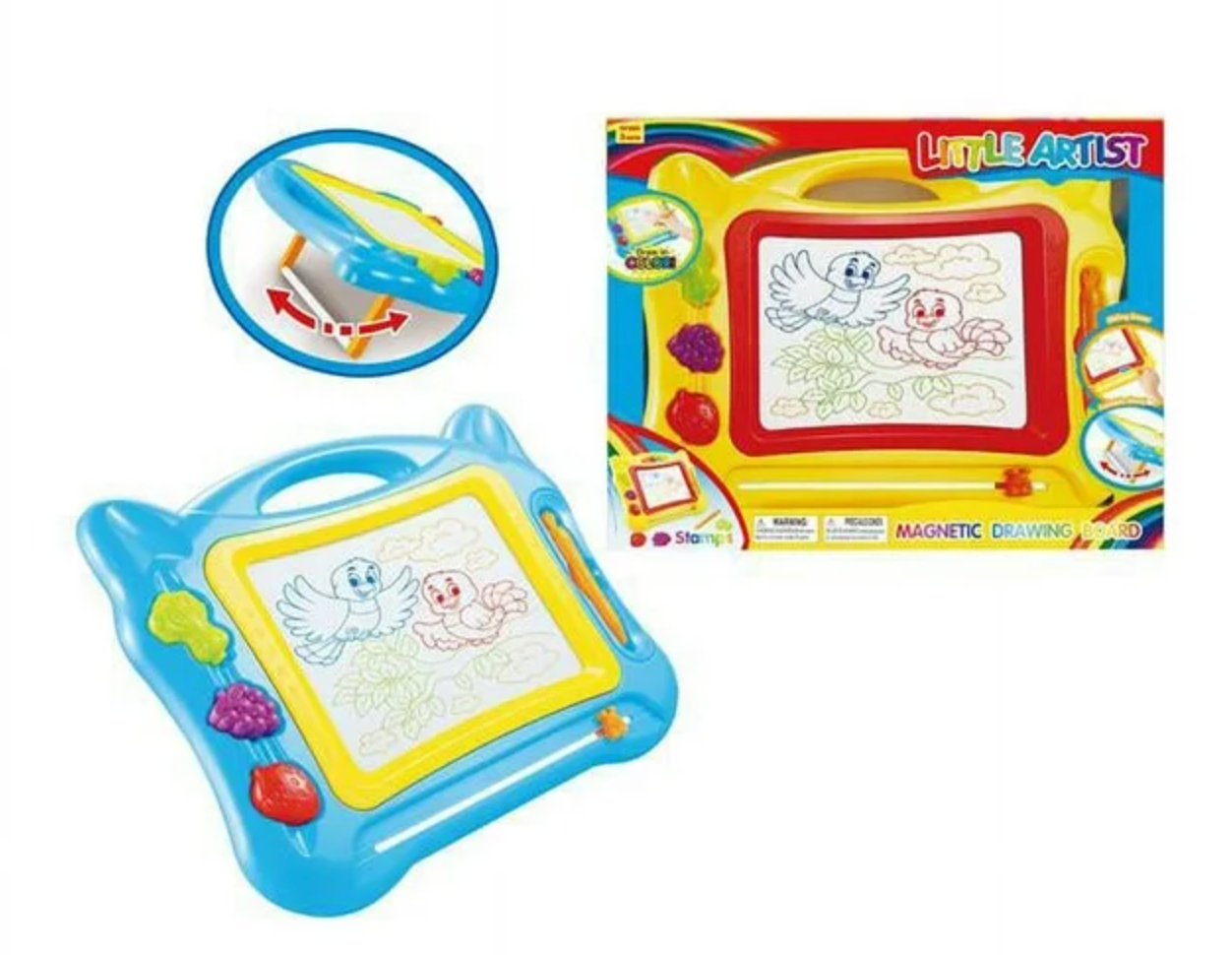 Little Artist Magnetic Color Drawing Board – Creativity Made Easy for Kids 3+