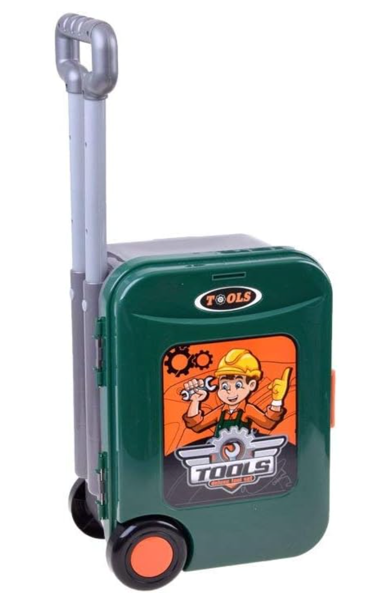 Deluxe Tool! Little Luggage – 3-in-1 Compact Tool Set for Kids