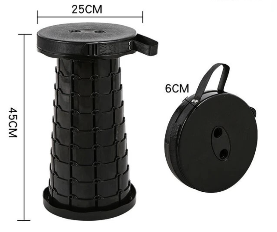 Telescopic Stool – Portable, Adjustable, and Perfect for the Outdoors
