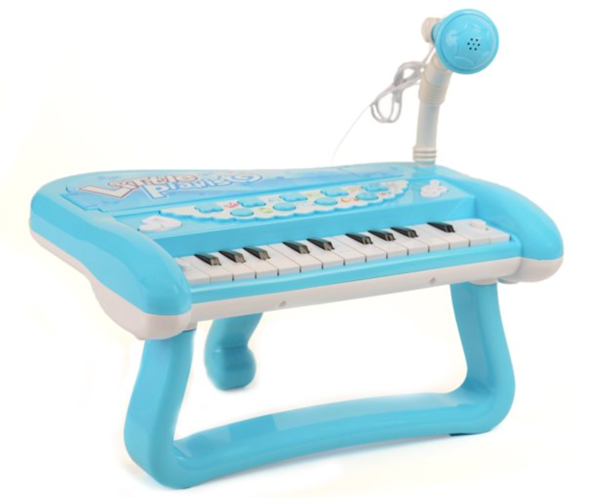 Little Pianist – Interactive Grand Piano Keyboard with Microphone & Lights