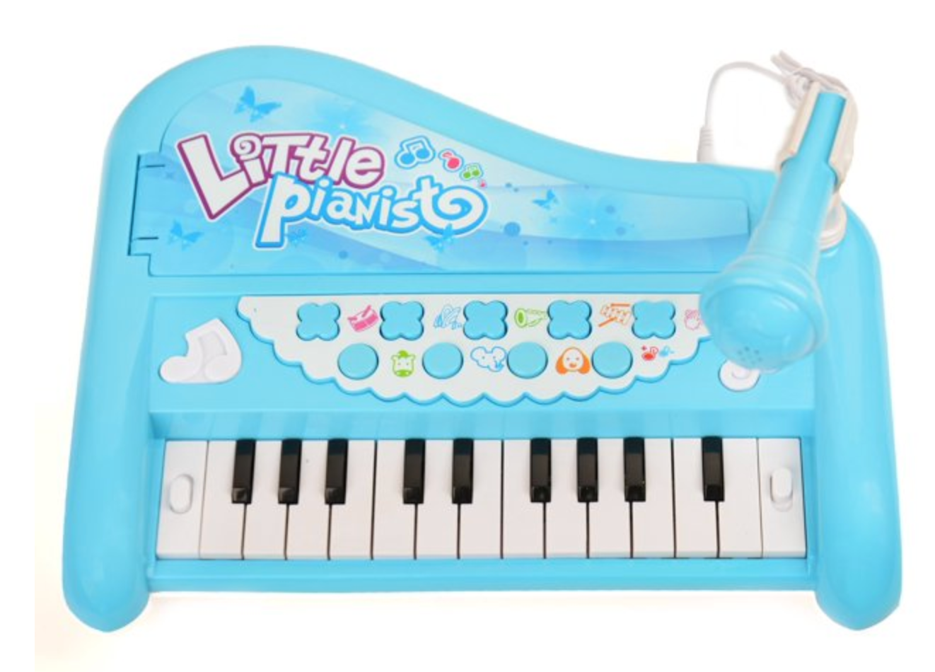 Little Pianist – Interactive Grand Piano Keyboard with Microphone & Lights