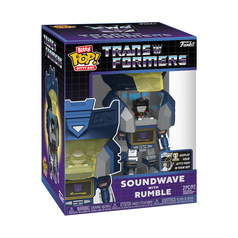 DreamWorks Voltron Legendary Defender with Shiro Funko Bitty Pop! Bitty Bot Vinyl Figure 3+