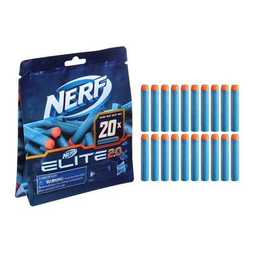 Nerf Elite 2.0 with 20 Darts Ages 8+