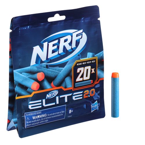 Nerf Elite 2.0 with 20 Darts Ages 8+