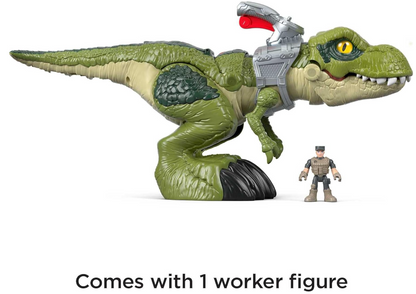 Imaginext Jurassic World Mega Mouth T. rex – Action-Packed Dinosaur Toy for Kids Ages 3+