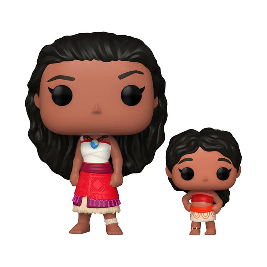 Moana 2 - Funko Pop! Vinyl Figure - Moana & Little Sis Simea